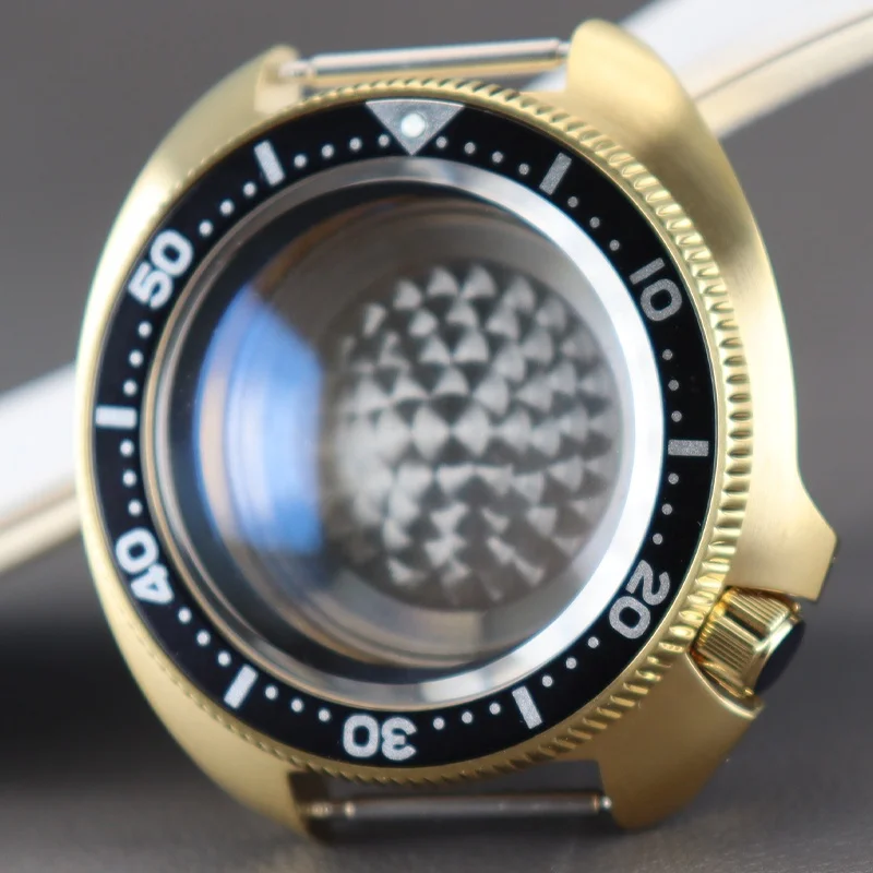 44mm automatic watches stainless steel fit seiko skx007 skx6105 case nh34 nh35 nh36 nh38 movement