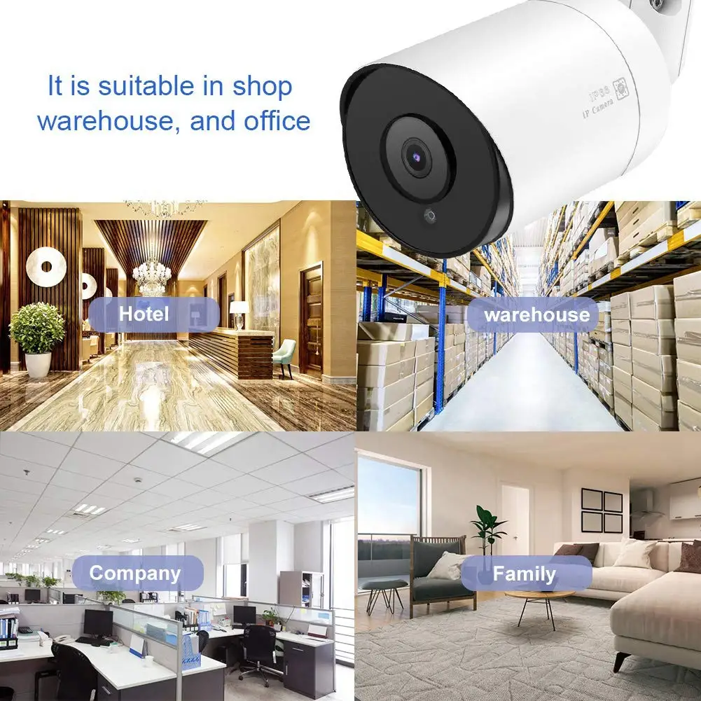 Anpviz 5MP Bullet POE camera Motorized 3X Zoom Security Camera Outdoor IR night vision H.265 Motion Detection CCTV camera