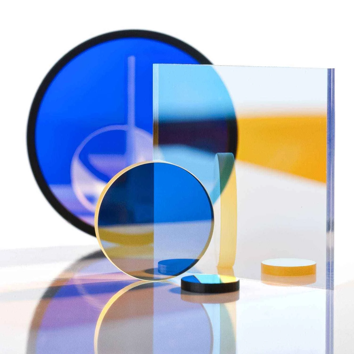 400-1100nm dichroic mirror glass optical colored windows plate dichroic filter