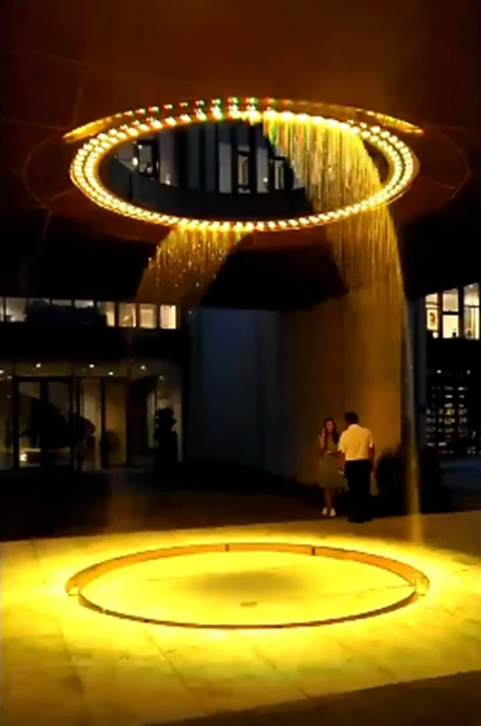 Fairy indoor waterfall fountain digital water fountain