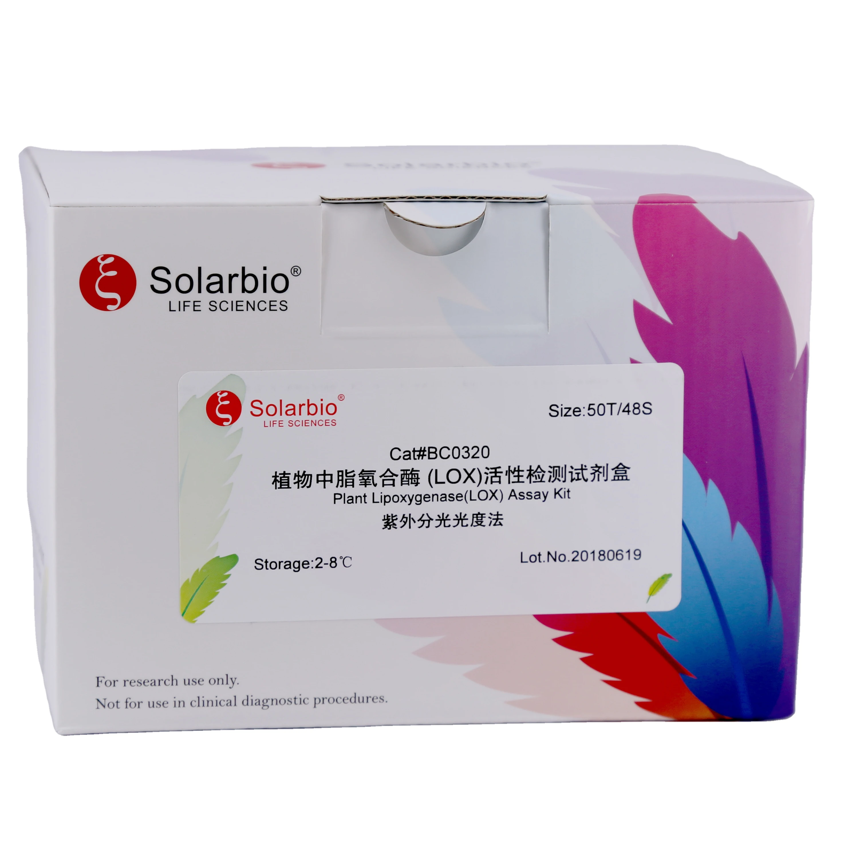 Набор для анализа физической активности липоксигеназы растения