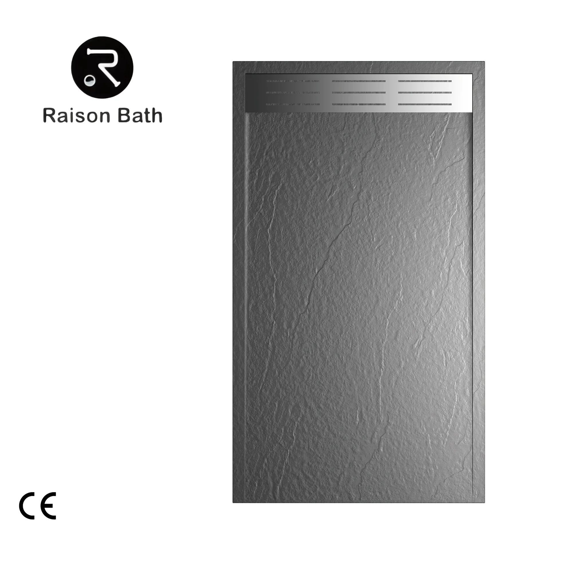 European style resin stone shower tray can be customized size body material variety of shower pan