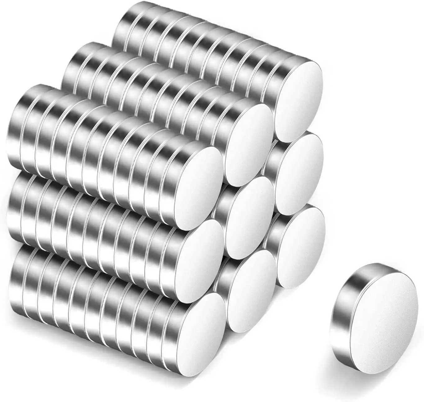 Customize Super Strong Neodymium Magnet N52 Powerful N35  N42 N45 Rare Earth NdFeB Magnetic Round Magnet Ring Magnets Disc