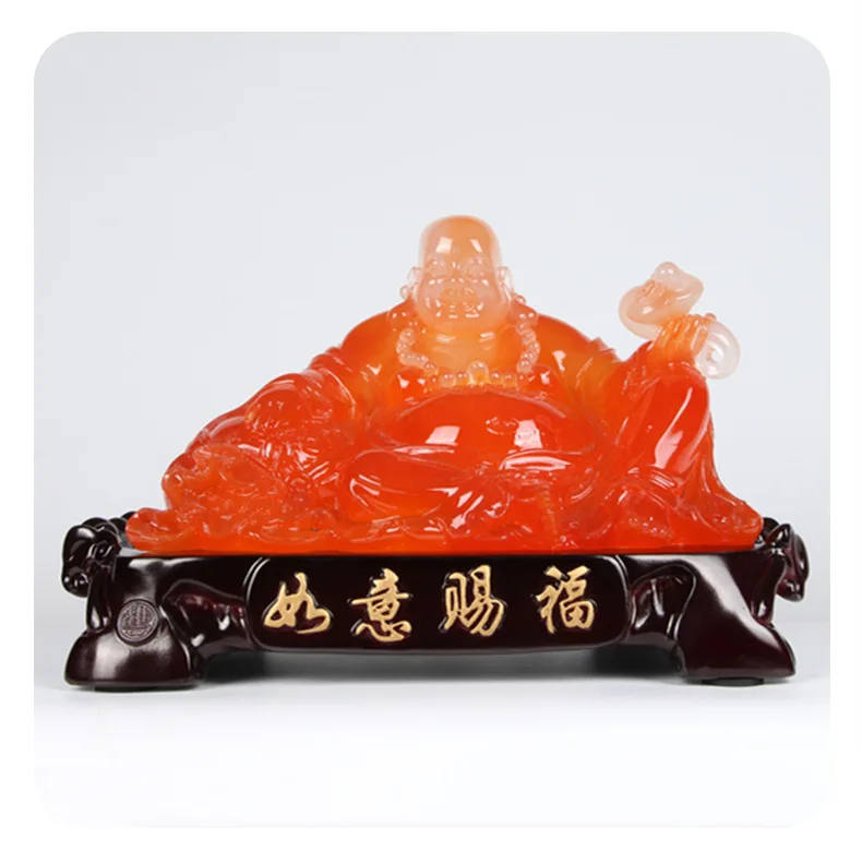 Buddha Decoration Bodhisattva Laughing Buddha Offering Buddha Statue Decoration Home Living Room