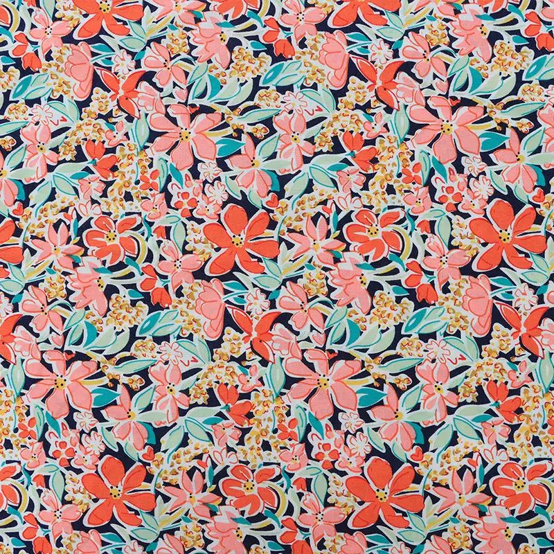 Pure Cotton Tana Lawn Fabric with Liberty London Digital Printing - High Quality for Clothing