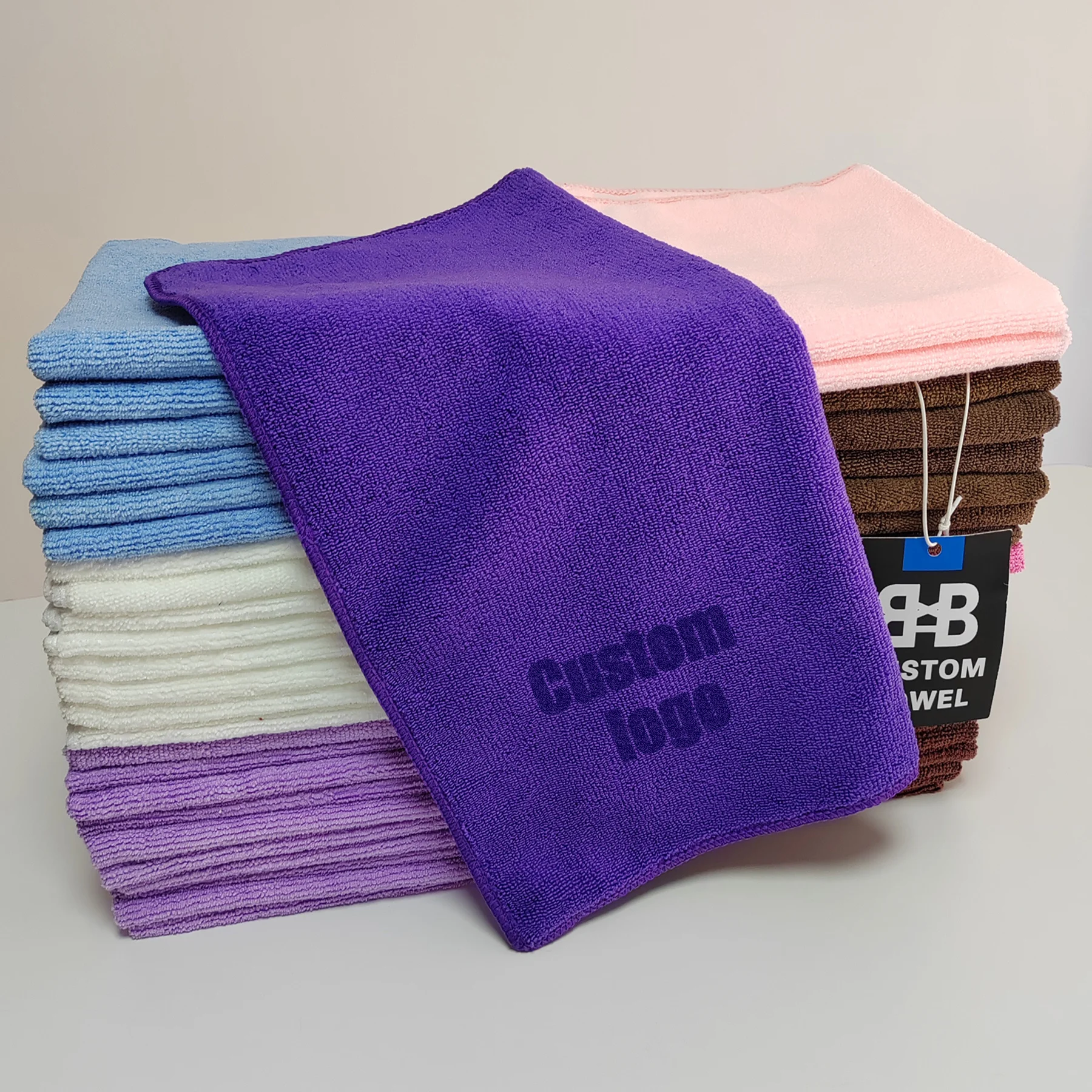 Beauty salon and barber shop specific towels have strong water absorption and do not shed hair. Quick drying cleaning wipes