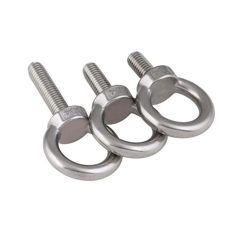 
Spring Toggle with Eye Screw M3 M8 Ss304 C15 M12 Lifting Din580 Stainless Steel Eye Bolt 