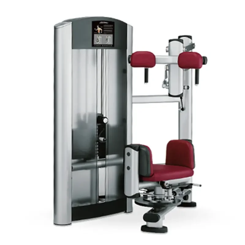 Commercial Gym Equipment Pin-Loaded Obliques Workout Rotary Torso High-End Selection Machines