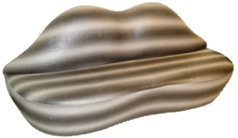 Factory Direct Sales Of Creative Lip-Shaped Waiting Chairs For Entertainment Venues Dedicated Fashion Creative Waiting Chairs