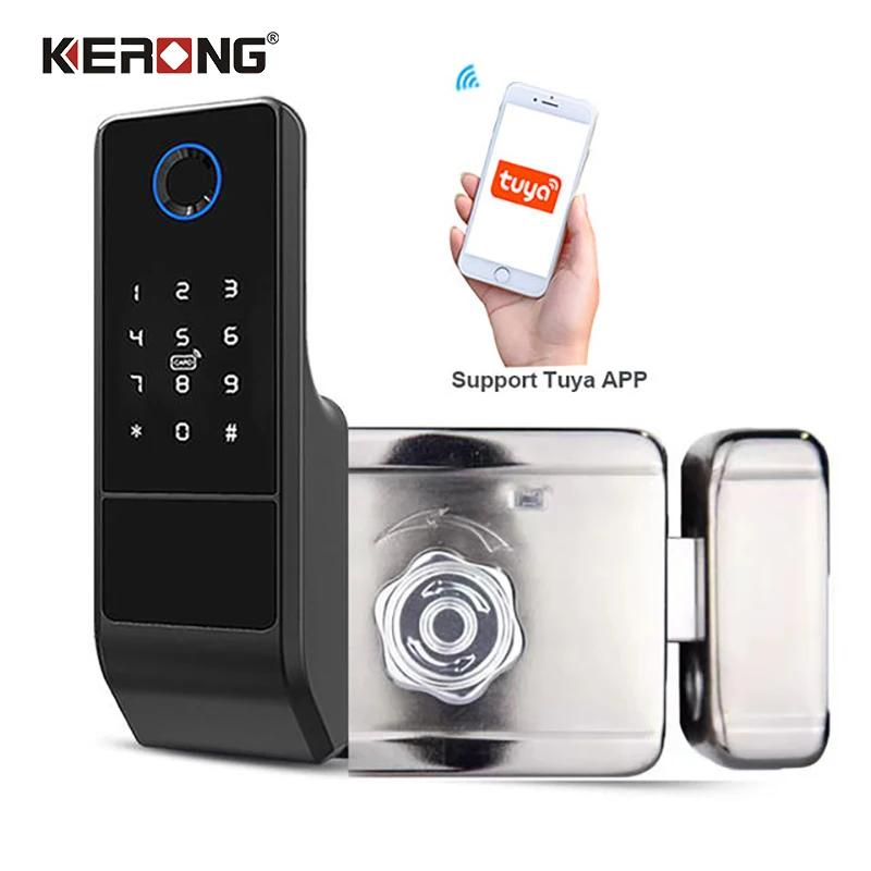 Waterproof Digital Outdoor Large Gate Smart Home TTlock APP Control Metal Door Lock