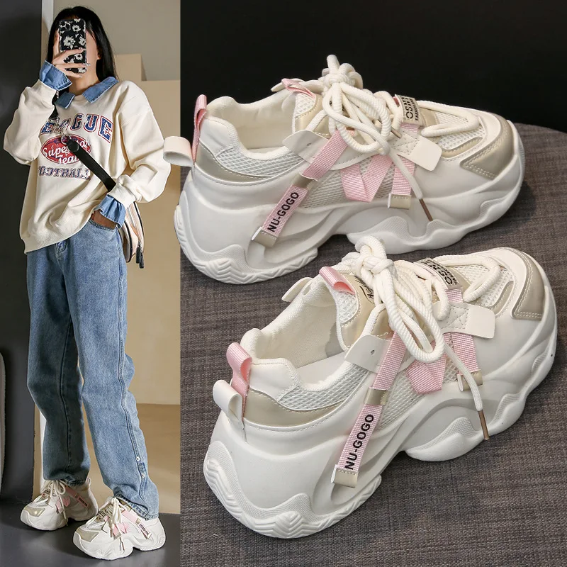 new thick bottom running shoes buy cheap women rubber sports shoes