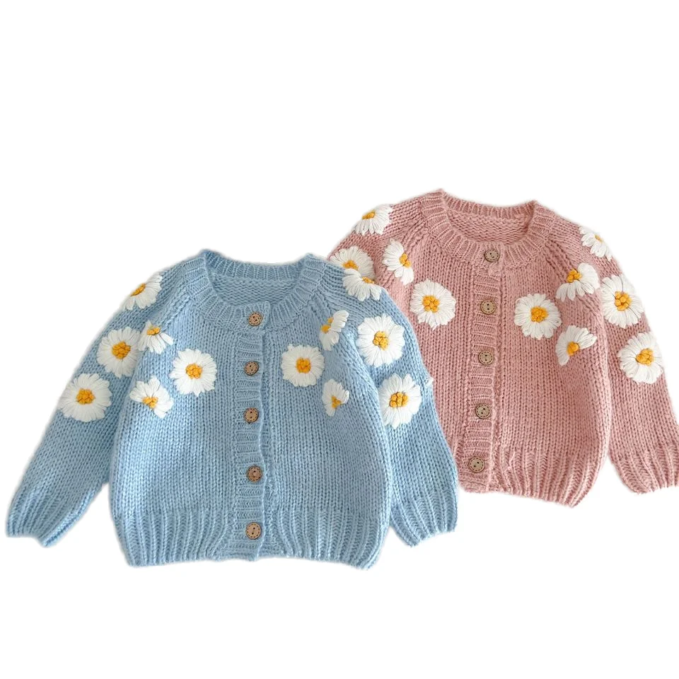 Трикотажная куртка для новорожденных с длинным рукавом