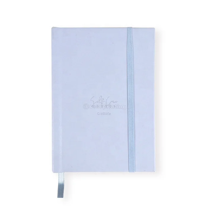 Personalized Gratitude Planner and Journal Custom Logo Business Printed Hardcover Leather Notebook Personalised Planner