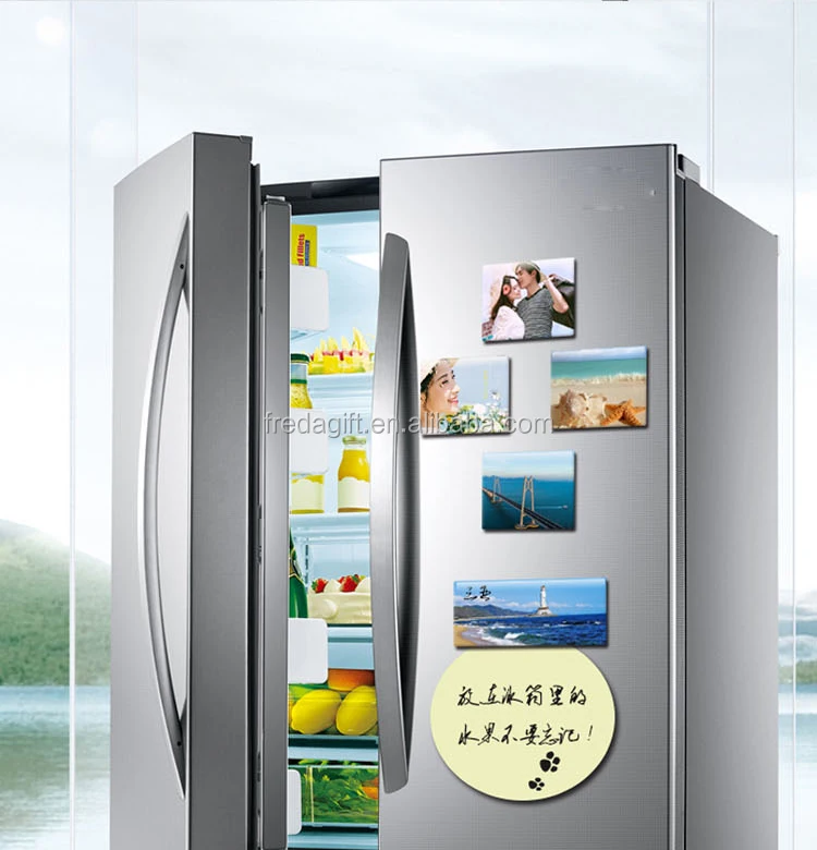 Custom scenic spot tin paper fridge magnets promotion gift