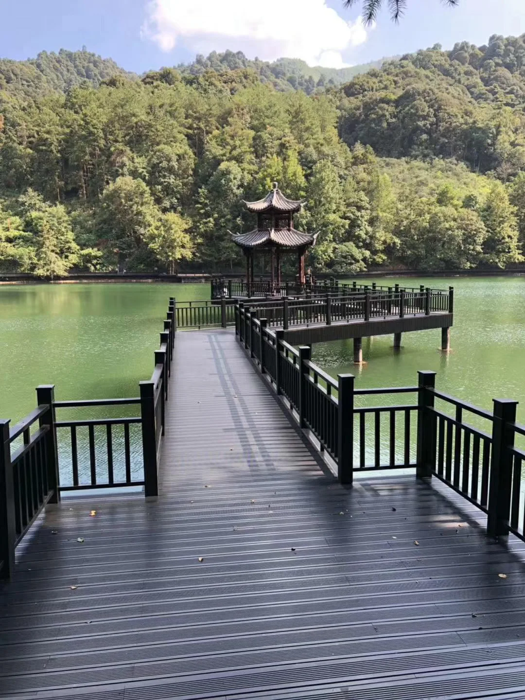 Наружный европейский стандарт, наружный настил для бассейна, наружный водонепроницаемый Плетеный бамбуковый настил