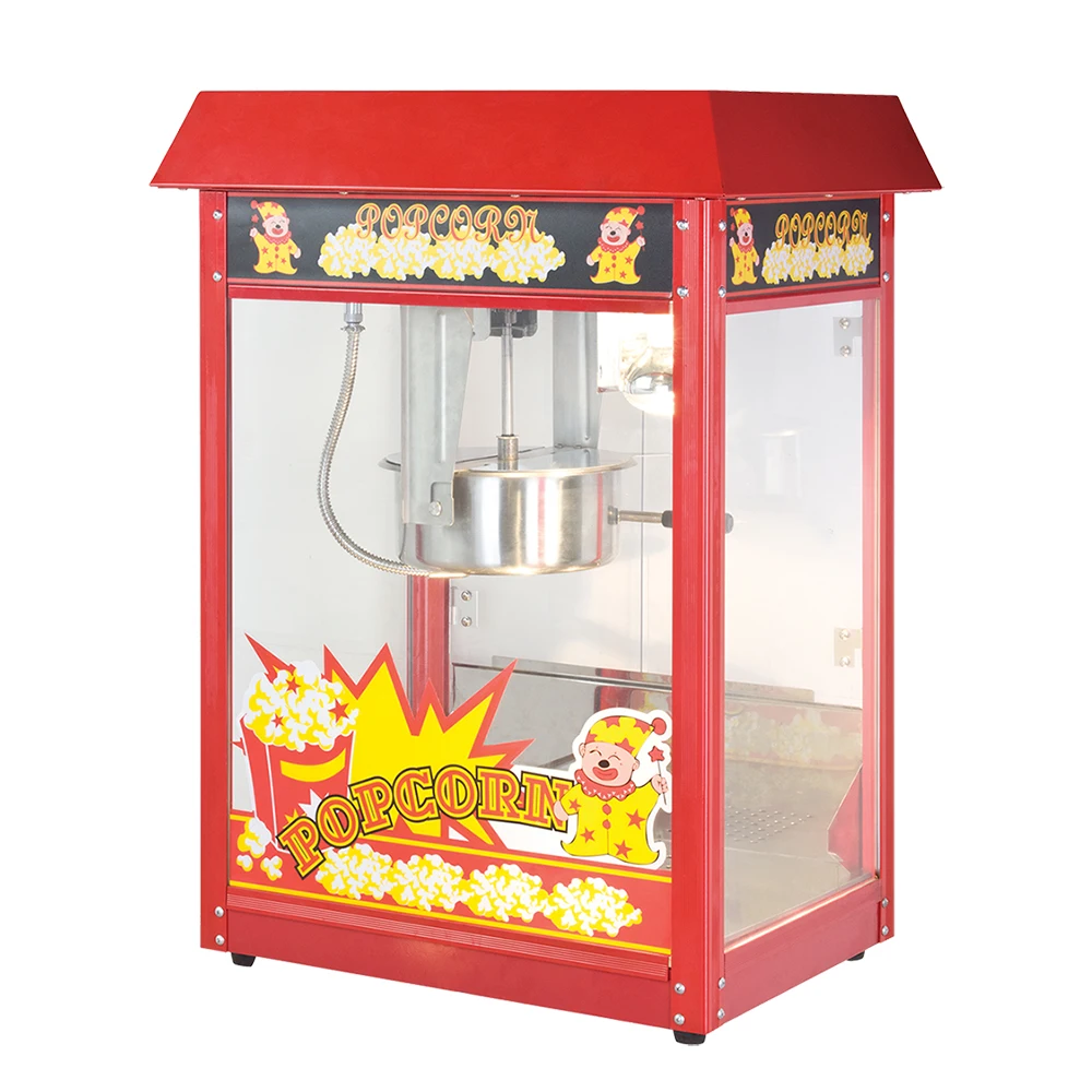 Wholesale Easy To Move Outdoor Commercial Popcorn Machine Popcorn Machine Commercial Popcorn Making Machine With Cart