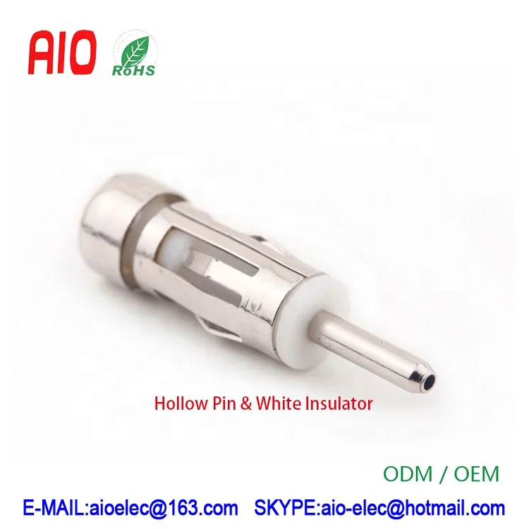  Полый черный антенный адаптер Alfa Romeo 166 147 156 Spider ISO к