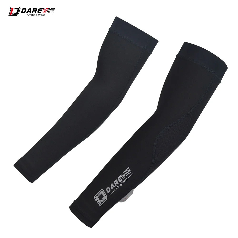Darevie custom professional UV Protection SPF 40 Cycling armsleeves breathable ICE silk Arm warmers cycling arm sleeves sport