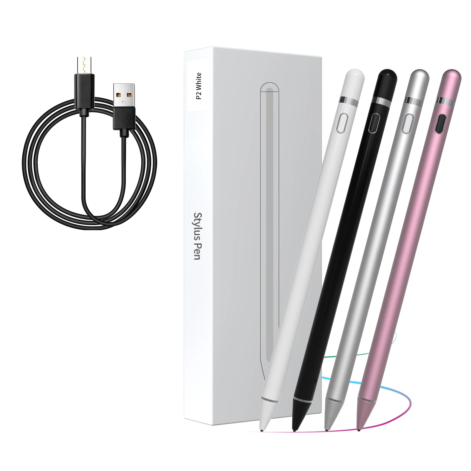 Stylus Magnetic Adsorption for Apple Android Phones and Tablets passive pen
