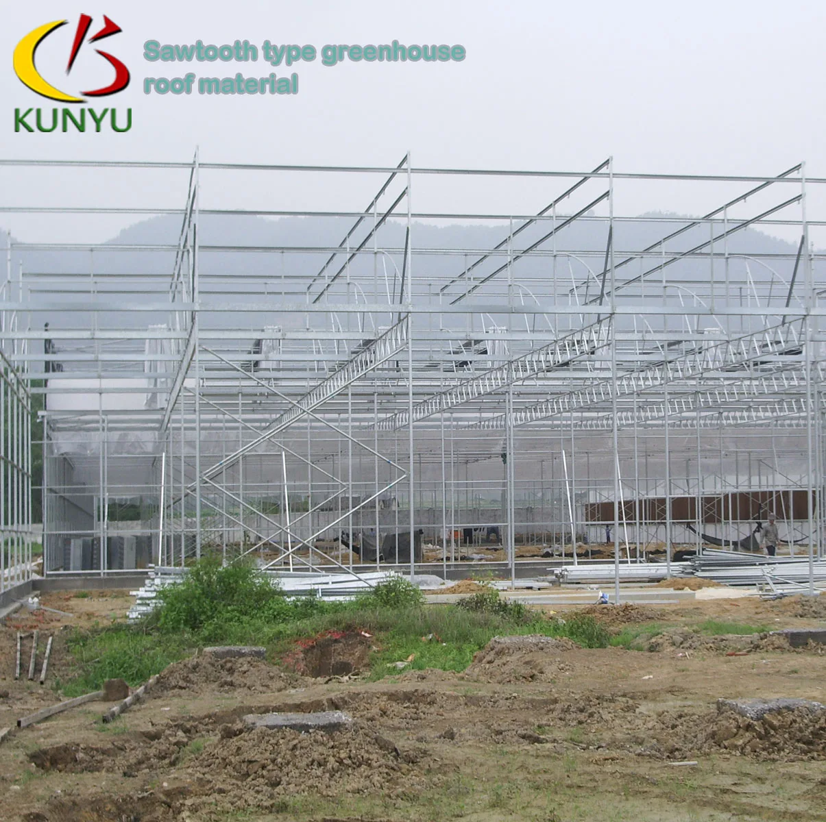 Garden Tunnel Portable Rooftop Greenhouse Polycarbonate 8 Mm Honeycomb Greenhouse