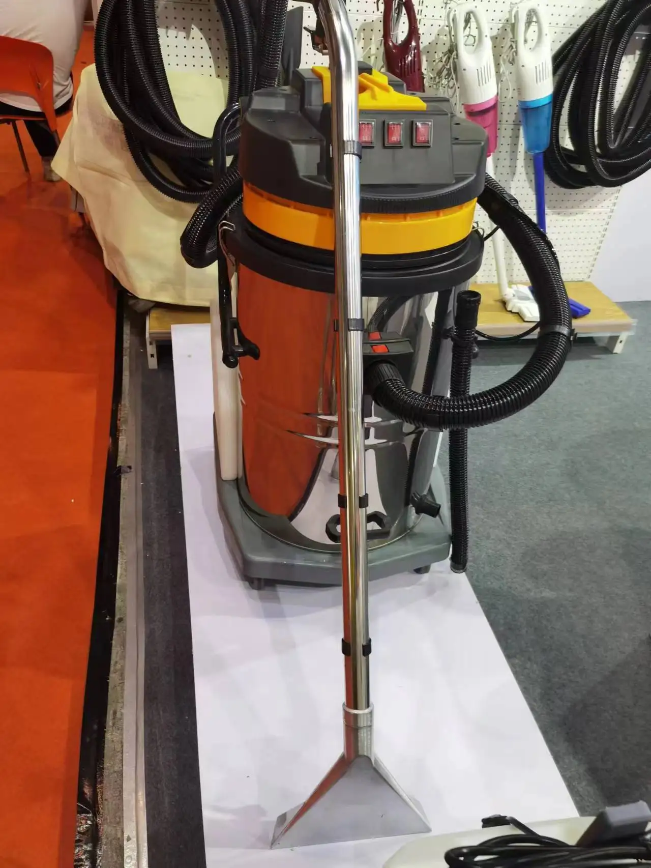 70L 3000W 3-IN-1 WET/DRY/UPHOLSTERY SHAMPOO VACUUM CLEANER SPRAY EXTRACTOR VACUUM FOR CAR DETAILING AND CARPET CLEANING