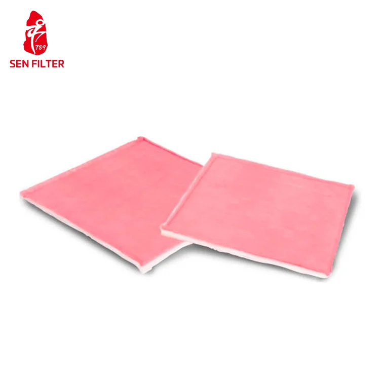 Проволочная рама предварительно панельный впускной воздушный фильтр распылительная камера для краски липкий Впускной