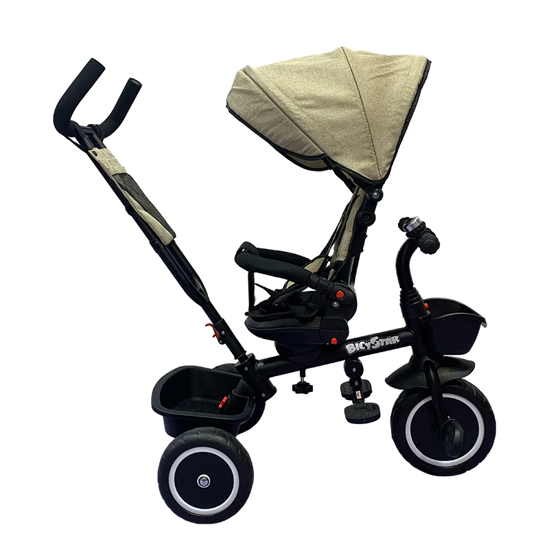 Three wheels pink baby tricycle / cheap cute children tricycle with music / kid tricycle toy for sale in kenya