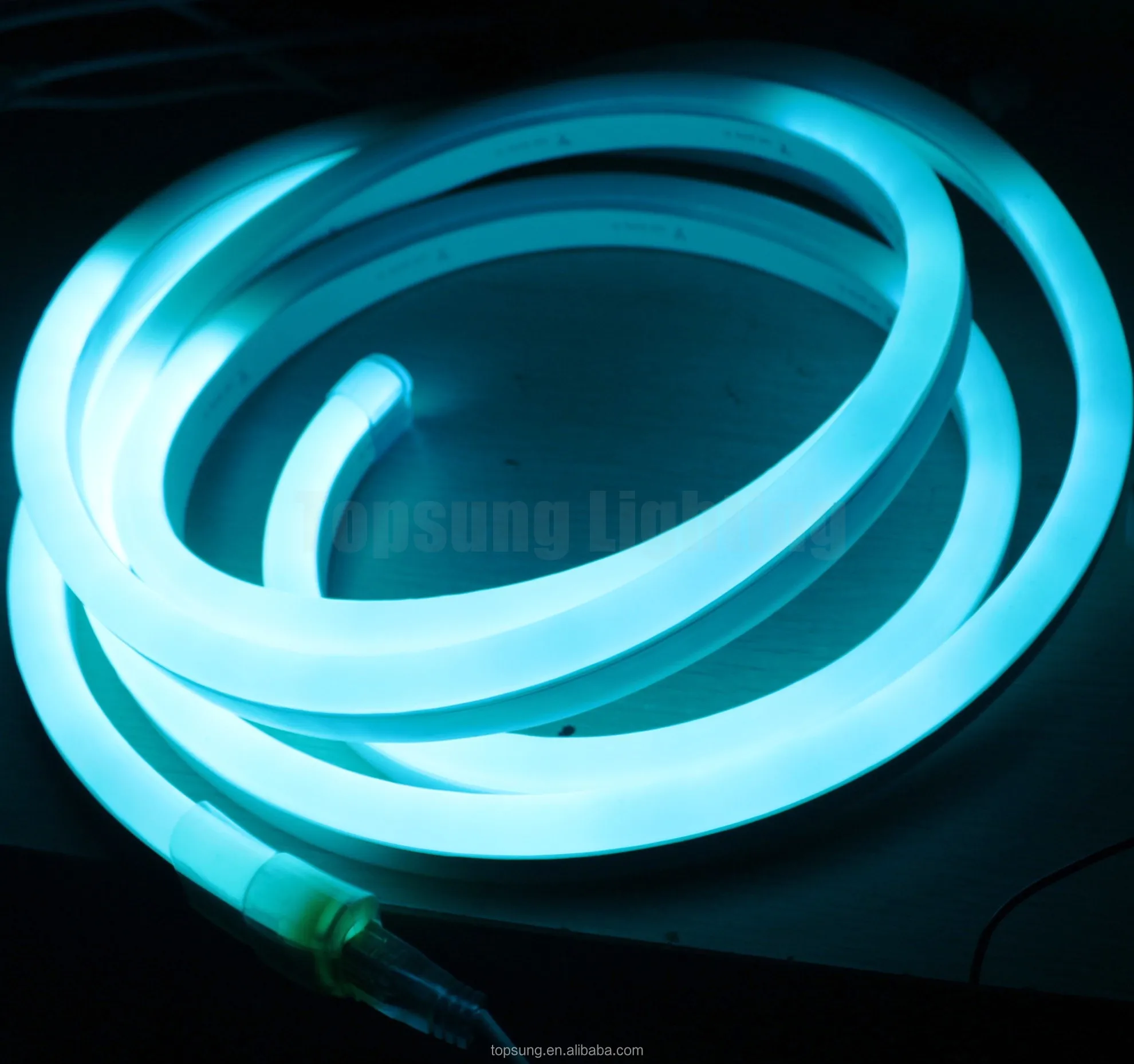 Amazing Topsung digital hose tube defiser for led strip lights 10x20mm dmx 512 rgbic led strip lights ip65