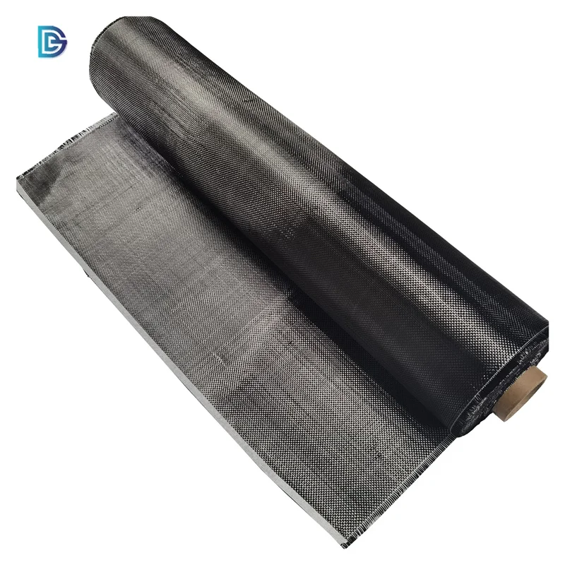 Brand New Woven Roving Clothes 12k Twill Low Roll Price 3k Black Strength High Modulus Light Weight Carbon Fiber Fabric Cloth