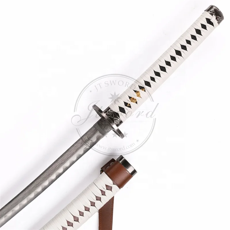 Real Japanese Samurai The Walking Dead Michonne Sword Katana Replica