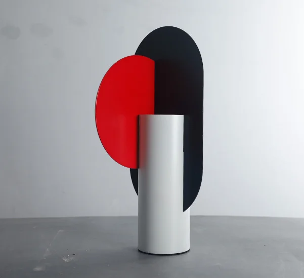 Ins nordic vases Metal Frame geometrical shape Iron Flower bud cylinder Vase Decorative wedding wire flower vase For Home Decor