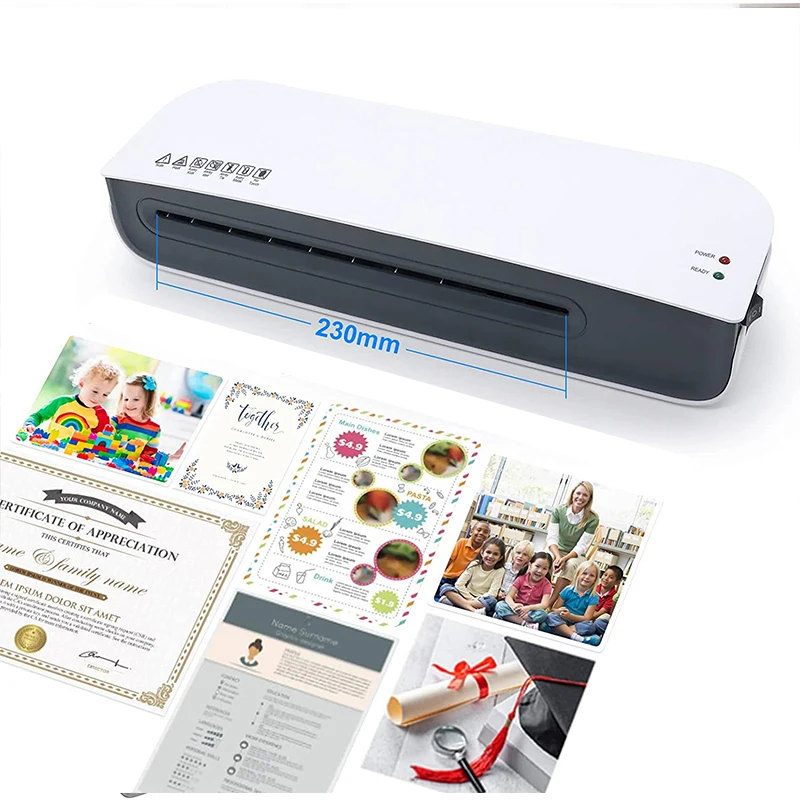 SL289 portable Laminator Machine  for office/school laminator Hot and cold laminating for different usage