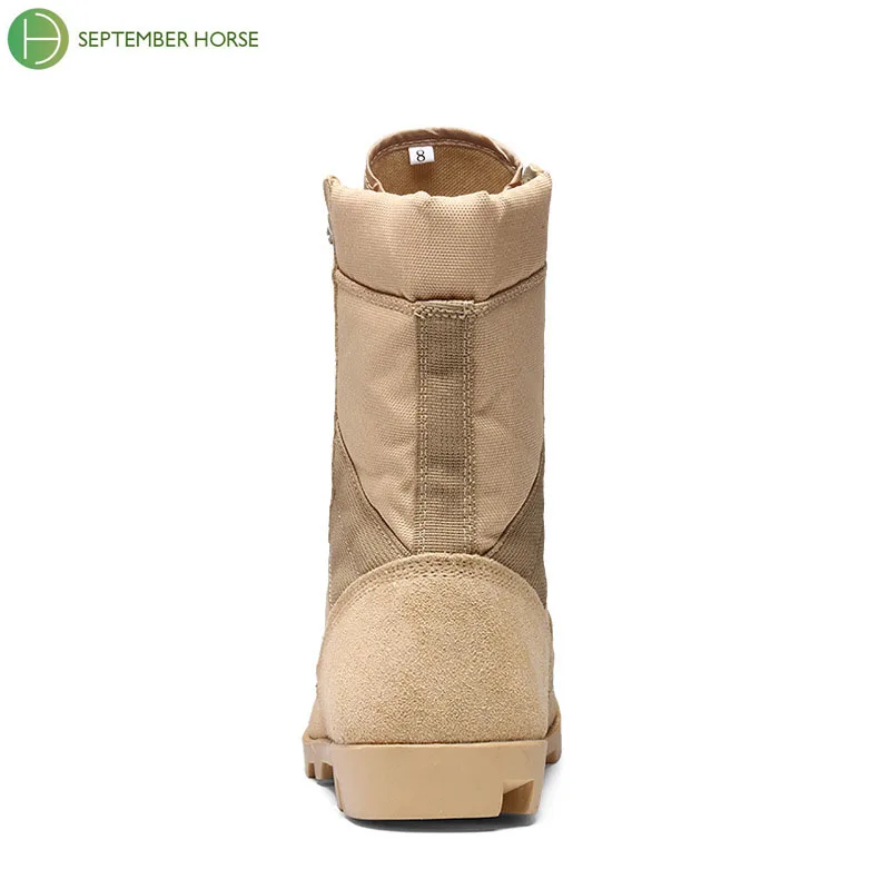 Suede leather light outdoor Desert boots boots tactical boots