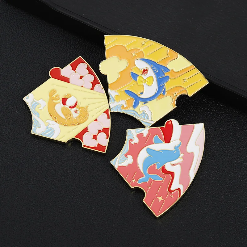 Factory Customized Design Metal Crafts Fridge Magnets Aquarium Souvenir Enamel Fridge Magnet