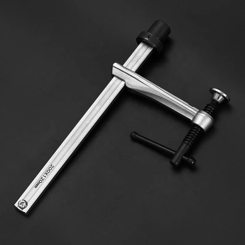 Full Steel Welding Jig T Bolt Handle Insert F Clamp for 5/8' Hole on Welding Tables