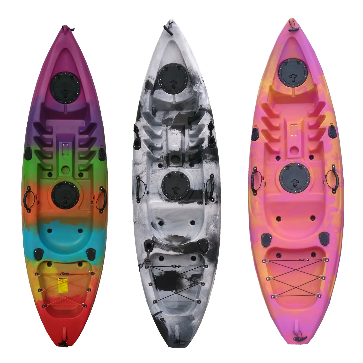 LULUSKY Plastic Single Fishing Kayak