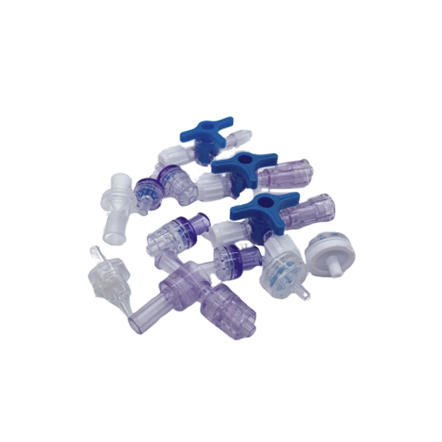 Disposable Small Plastic Medical Grade One Way Valve non return valve  air  Medical cock valve