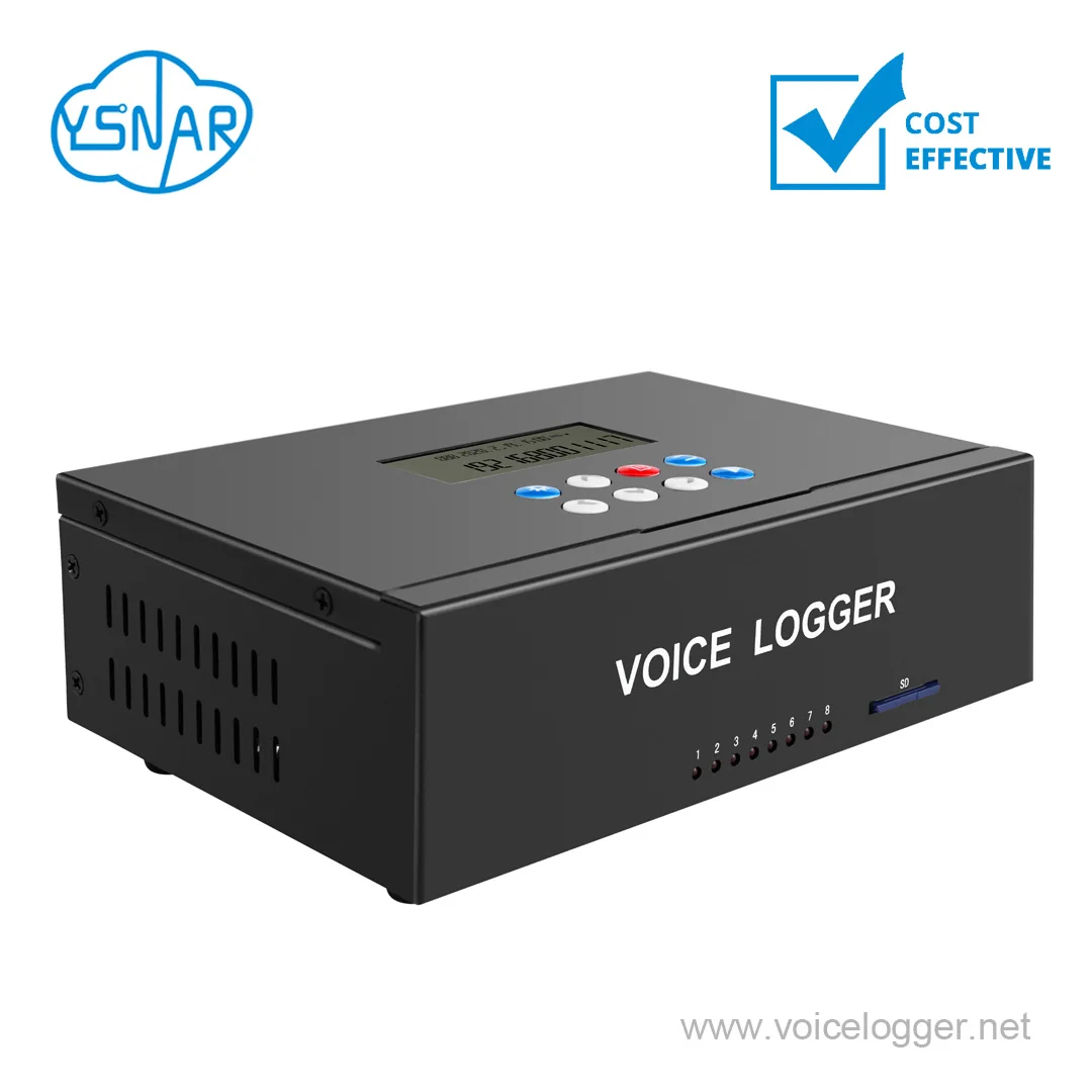 4CH Linux Network Voice Logger with SD card, Standalone Customized Voice Recorder for Landline Phone | Call Center with SDK/API