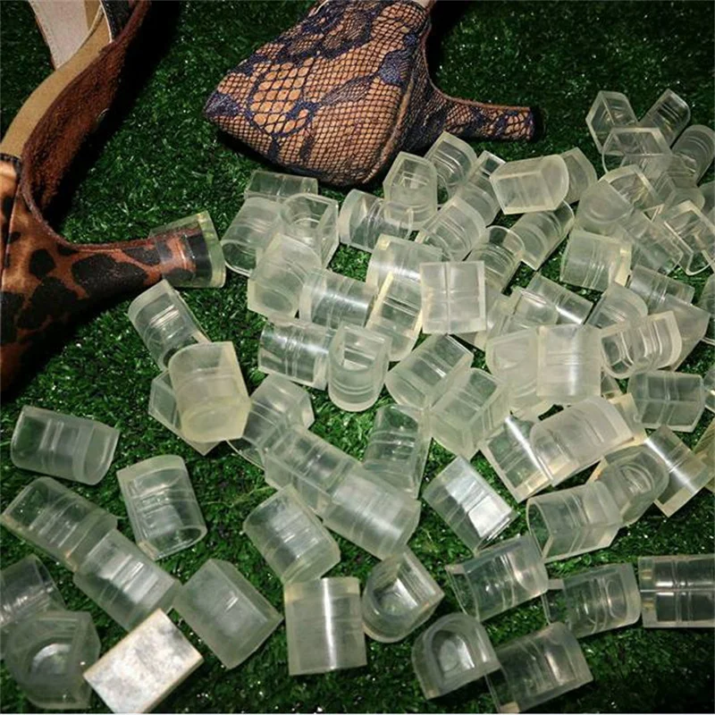 Wholesale Round Bottom Wedding Stopper High Heel Protectors Flower Shaped for Party Plastic Blossom Stiletto Protector