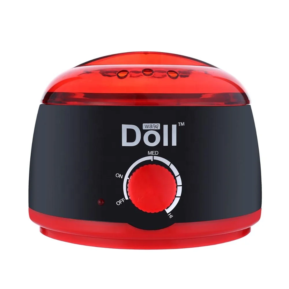 Wax 500cc Black-Red CE RoHS Certificated Wax Warmer Wax Heater machine Black-Red