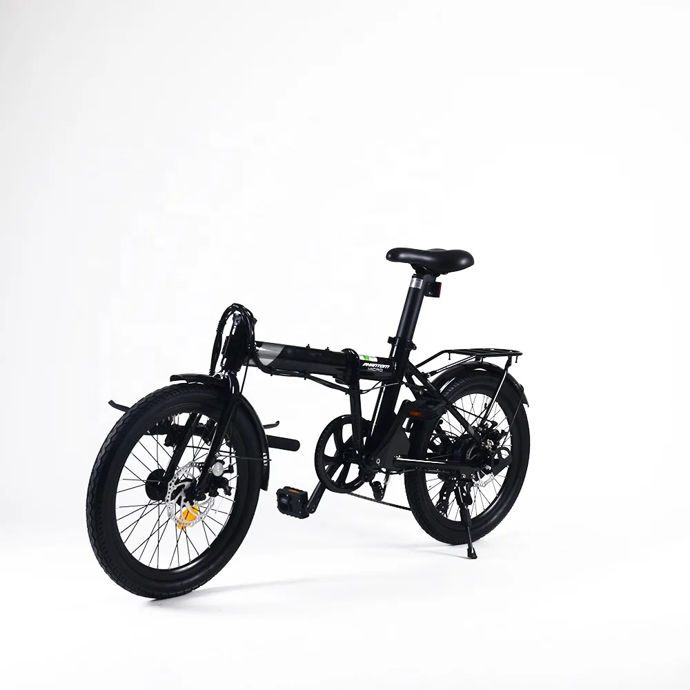 With Kenda Tire Hottech Ancheer Folding Electric Bicycle Bike 2020 China Folding Pedal Lithium Battery 250W 36V 31 - 60 Km HM20