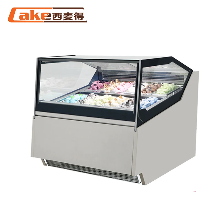 China Ximaid AuchMc AM-C465 Cake Showcase Freezer Ice Cream Showcase Freezer Cake Freezer Showcase