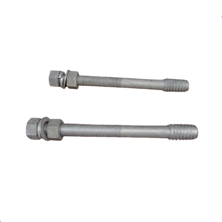 yipeng square nut HDG bolt pigtail hook for sale