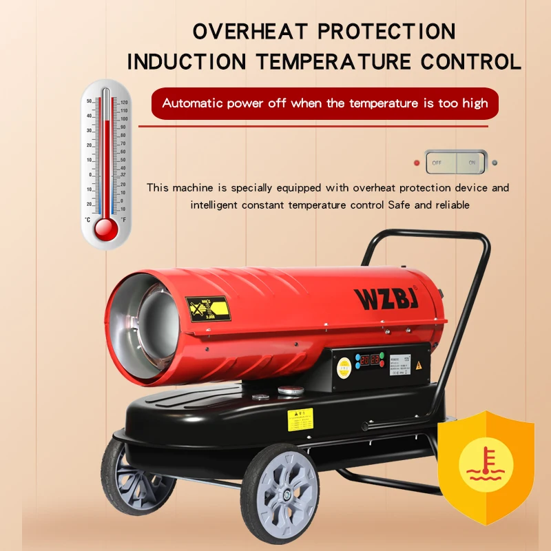 20kw 30kw 50kw Industrial Parking Heater Diesel Electric Heater Blowers