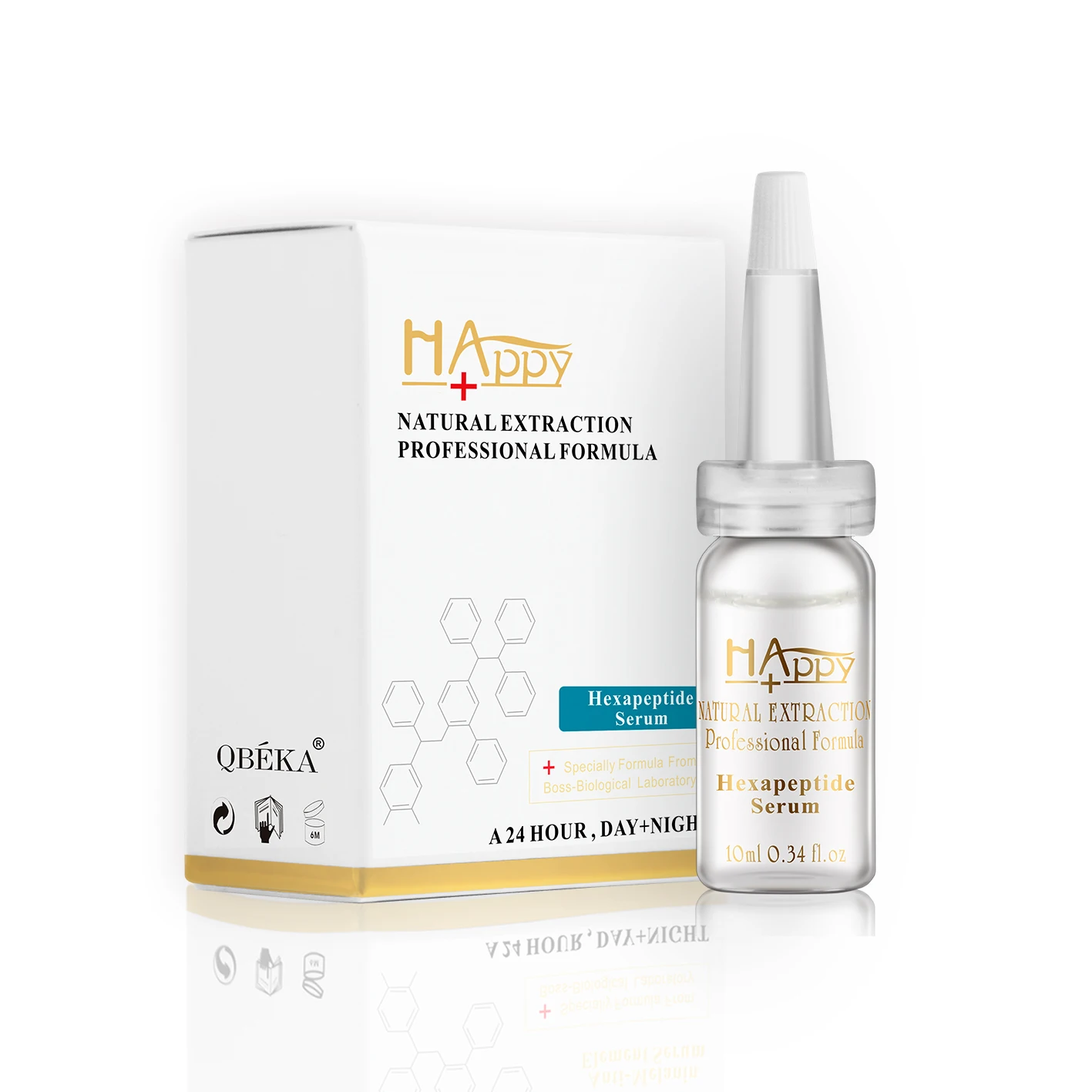 Top Happy+ Reducing Fine Capsule Serum Anti-Sugar Botu1Inum Lines Toxine GMPC Blemish Good Quality Pure Plant Formula