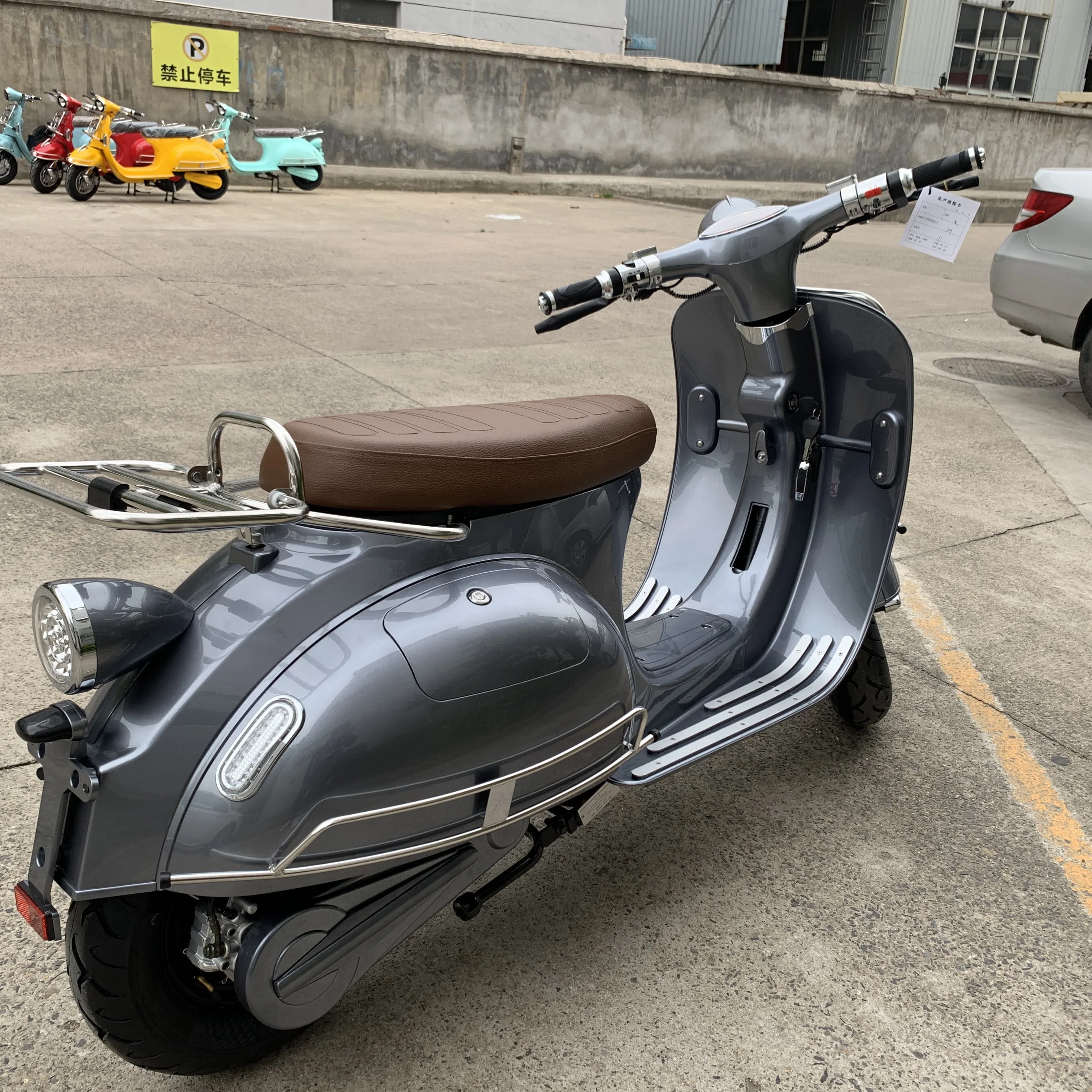  Классический Электрический мотоцикл EEC COC 2000 Вт/3000 Вт vespa для взрослых с USB-портом верхняя коробка citycoco скутер
