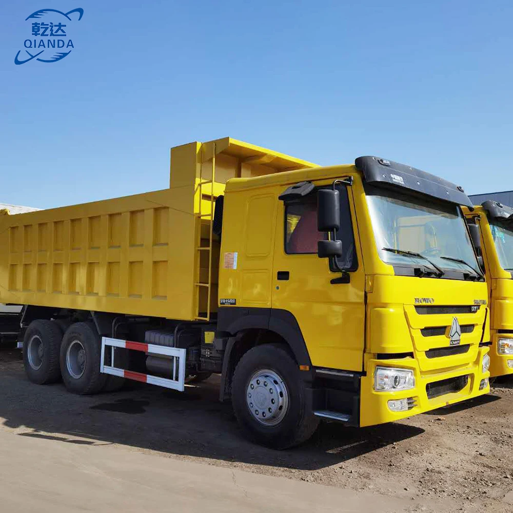 Sino Dump Truck Hohan 40 Ton Dump Truck New 10 Tires Volume Sand Tipper Truck