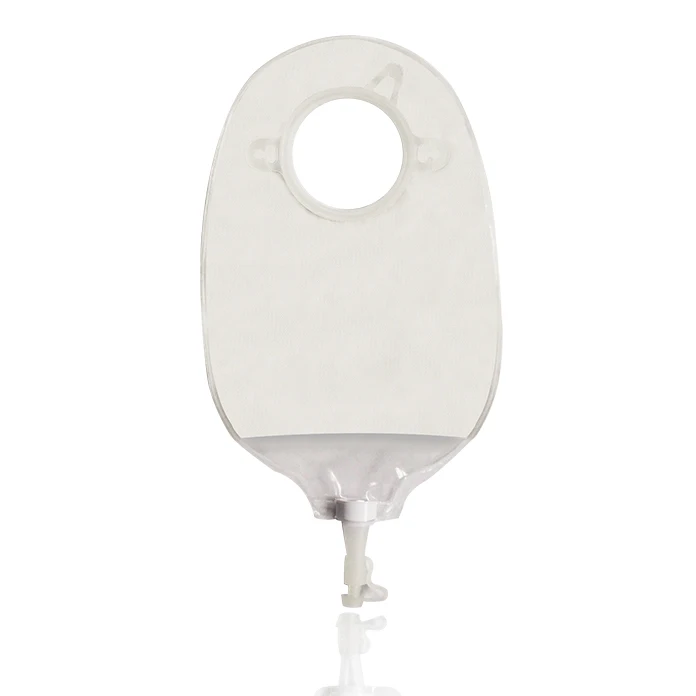 Medical Adhesives One-piece 45mm 50mm 57mm 60mm Urostomy Urine Ostomy  Bag,urostomy bag supplier