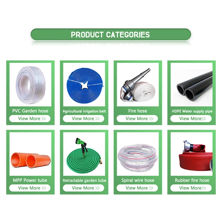 Elasticity Under the Low-Temperature Water High Pressure Thermoplastic Water Jetting Hose Pvc Flexible High Pressure Hose