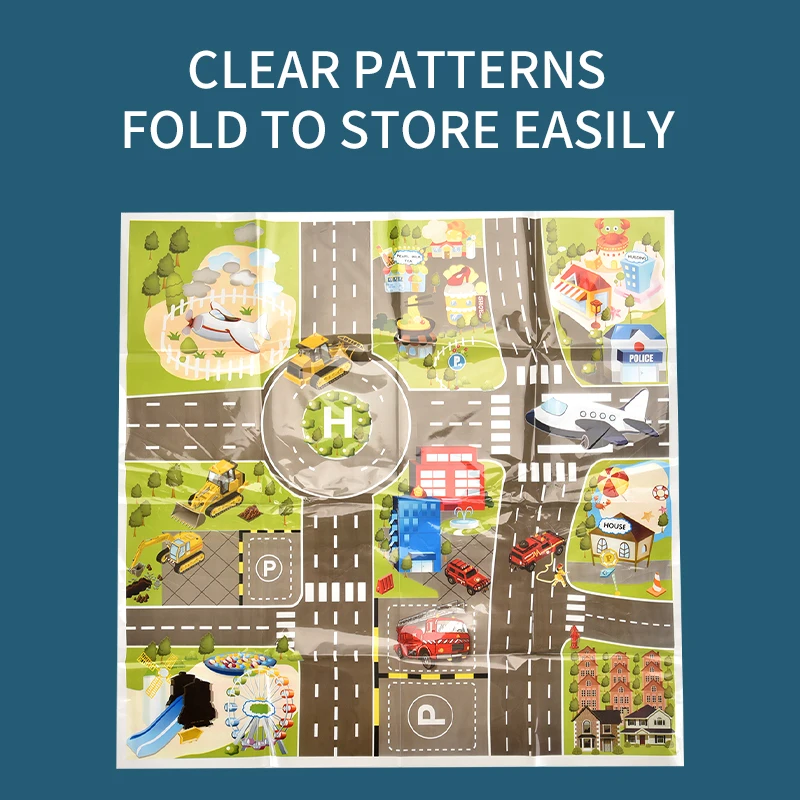 1:64 Police Car Set Toys Diecast Mini Alloy Car